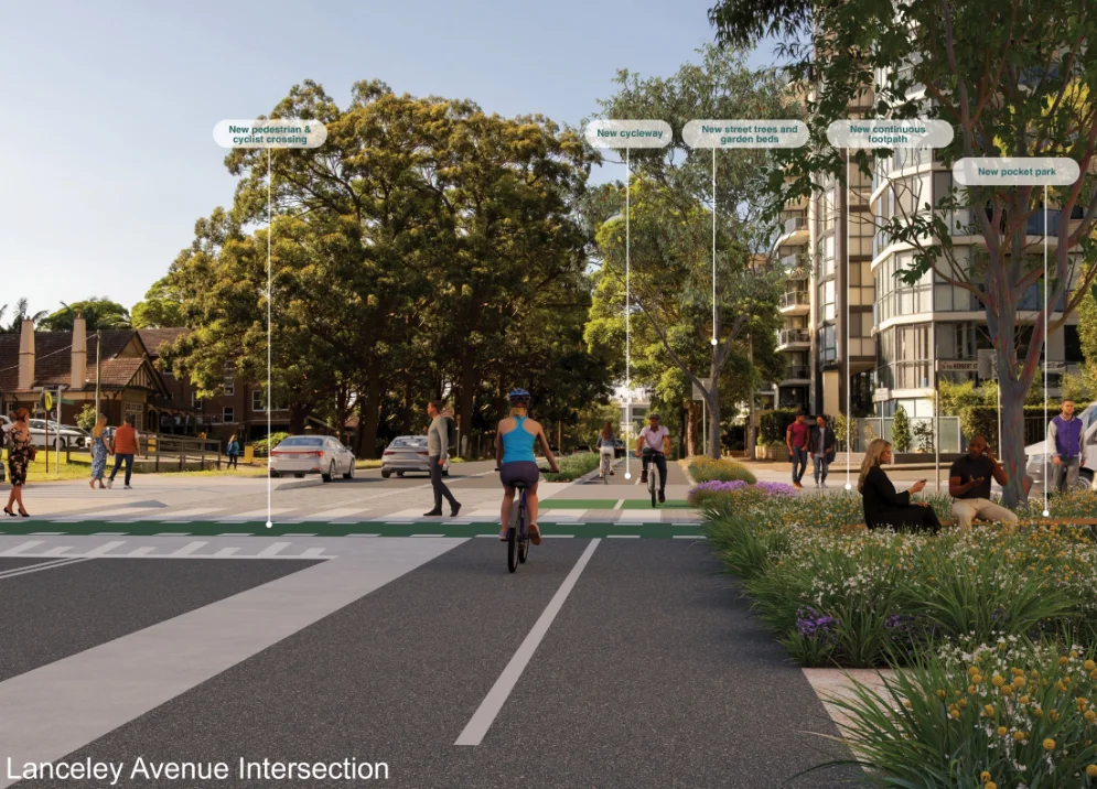 Chatswood cycleway 

